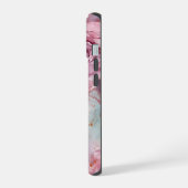 Roze en blauwe Rozen iPhone 15 Case (Linkerkant)