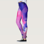 Roze en blauwe schilderplaat leggings (Links)
