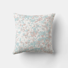 roze en blauwe splaatstkussen kussen