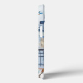 Roze en blauwe, stijlvolle New York Mode Girl Case-Mate iPhone Case (Achterkant / Rechts)