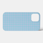 Roze en blauwe stip Editable Barely Er telefoontas Case-Mate iPhone Case (Achterkant (horizontaal))