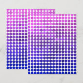 Roze en blauwe Stippen (Voorkant / Achterkant)