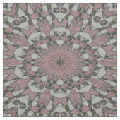 Roze en Blauwe Swirl Patterned Fabric Stof (Swatch)