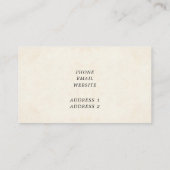 Roze en blauwe ventilator Lijst Fancy Professional Visitekaartje (Achterkant)