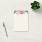 roze en blauwe ventilatorgrens post-it® notes (Kantoor)