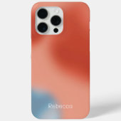 Roze en Blauwe Verloopbellen Case-Mate iPhone Case (Achterkant)