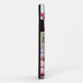 Roze en Blauwe Vlinders iPhone / iPad case (Achterkant/rechts)