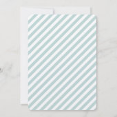 Roze en blauwe warme chocolade Mokken Kaart (Achterkant)