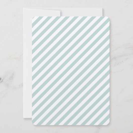 Roze en blauwe warme chocolade Mokken Kaart (Achterkant)