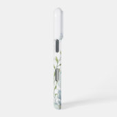 Roze en Blauwe Wildflower iPhone Hoesje (Rechterkant)