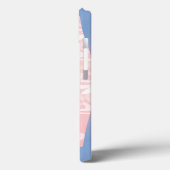 Roze en blauwe zee weg Case-Mate iPhone case (Achterkant / Links)
