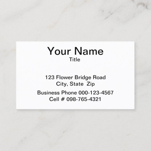 Roze en Blauwe Zijdeachtige Streaks Visitekaartje (Achterkant)