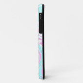 Roze en Blauwgroen blauw zwemmen Case-Mate iPhone Case (Achterkant/links)