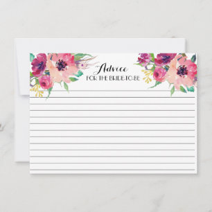 Roze en blauwgroen mooie Kaarten voor Floral Advic