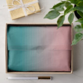 Roze en Blauwgroen Tissuepapier (Geschenk)