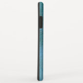 Roze en blauwgroen waterverf op maat Case-Mate iPhone case (Achterkant/rechts)