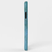 Roze en blauwgroen waterverf op maat Case-Mate iPhone case (Achterkant/rechts)