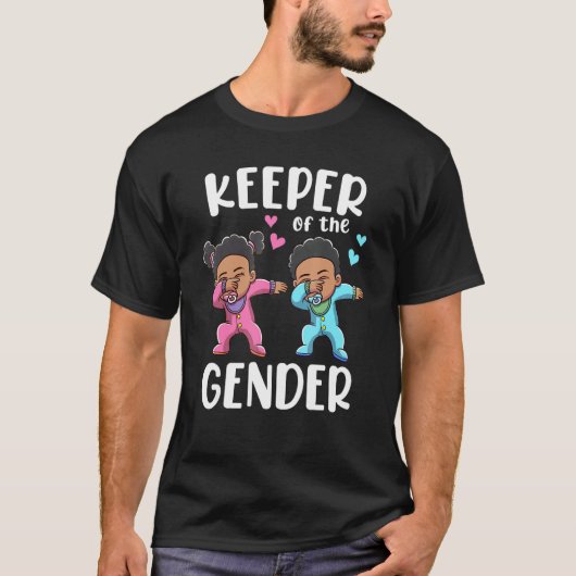 Roze en blauwhelm van de partij voor gendergelijkh t-shirt (Voorkant)
