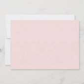Roze en Blush Marbled Theme Kaart (Achterkant)