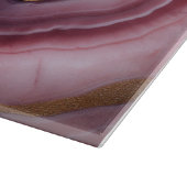 Roze en Blush Marmeren Textuur Snijplank (Hoek)