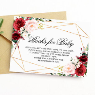 Roze en Bourgogne Roos Boeken voor de Kaart van de