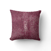 Roze en Bourgogne Shagreen