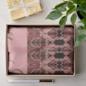 Roze en Bourgogne Tissuepapier (Geschenk)