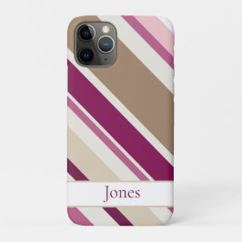 Roze en bruin Case-Mate iPhone case