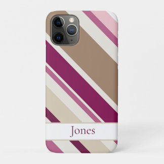 Roze en bruin Case-Mate iPhone case