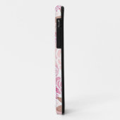Roze en bruin Floral Pattern Case-Mate iPhone Case (Achterkant/links)
