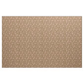 Roze en bruin Floral Pattern Stof (Yard (91,4 cm))