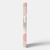 Roze en bruine maanpatroon Case-Mate iPhone case (Achterkant / Rechts)