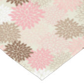 Roze en bruine maanpatroon tafelkleed (Gekanteld)