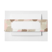 Roze en bruine maanpatroon uitnodigingen wikkel (Voorkant Voorbeeld)