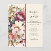 Roze en  bruine ponies Wedding (Voorkant)