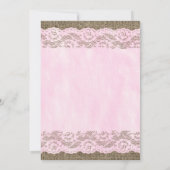 Roze en bruine ritssluitingen kaart (Achterkant)
