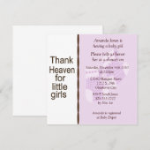 Roze en bruine-schokdempers kaart (Voorkant / Achterkant)