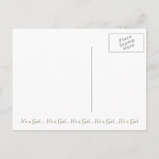 Roze en bruine Stippen Briefkaart () (Achterkant)