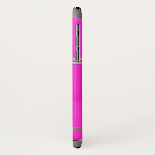 Roze en chroom  koelkast kitschy schattig Case-Mate iPhone case (Achterkant/links)