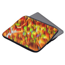 Roze en chroomgele vlekken, hete kleuren