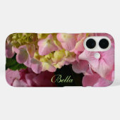 Roze en Cream Hydrangeas Case-Mate iPhone Case (Achterkant (horizontaal))