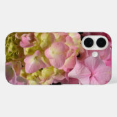 Roze en Cream Hydrangeas Case-Mate iPhone Case (Achterkant (horizontaal))