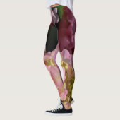 Roze en Cream Hydrangeas Leggings (Links)