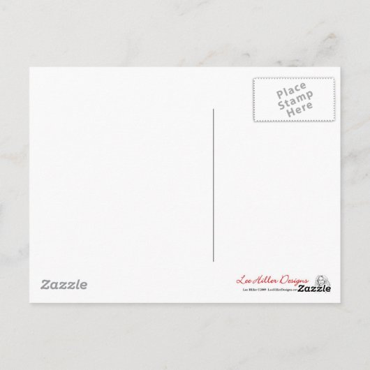 Roze en Cream Leopard-afdrukcadeaus Briefkaart (Achterkant)