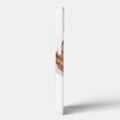 Roze en Cream Seashell Case-Mate iPhone Case (Achterkant / Rechts)