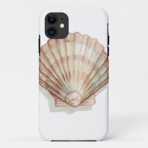 Roze en Cream Seashell Case-Mate iPhone Case