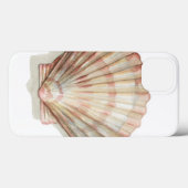 Roze en Cream Seashell Case-Mate iPhone Case (Achterkant (horizontaal))