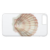 Roze en Cream Seashell Case-Mate iPhone Case (Achterkant (Horizontaal))