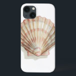 Roze en Cream Seashell iPhone 13 Hoesje<br><div class="desc">Megan Meagher schildert graag afbeeldingen van de prachtige oceaancollecties. Ze vangt het meest natuurlijke maar mooie aanbod van natuur in het leven van de zee. In dit klassieke en eenvoudige schilderij wordt de eenvoud van een mooie crème en een roze zeeslag vastgelegd. Haal vandaag nog dit stukje kunstwerk af om...</div>
