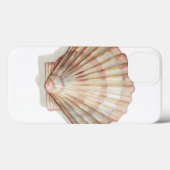 Roze en Cream Seashell Case-Mate iPhone Case (Achterkant (horizontaal))